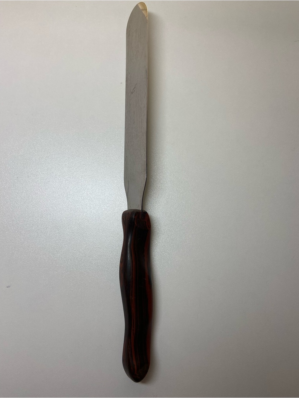 Cutco 1028 Spreader Knife Brown Plastic Handle Stainless Steel Universal